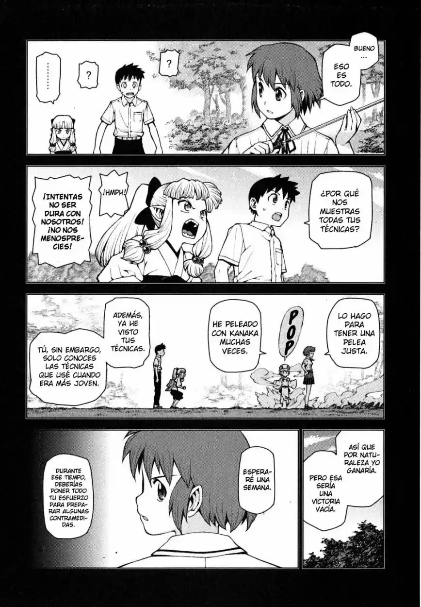 Tsugumomo capítulo 23, página 21