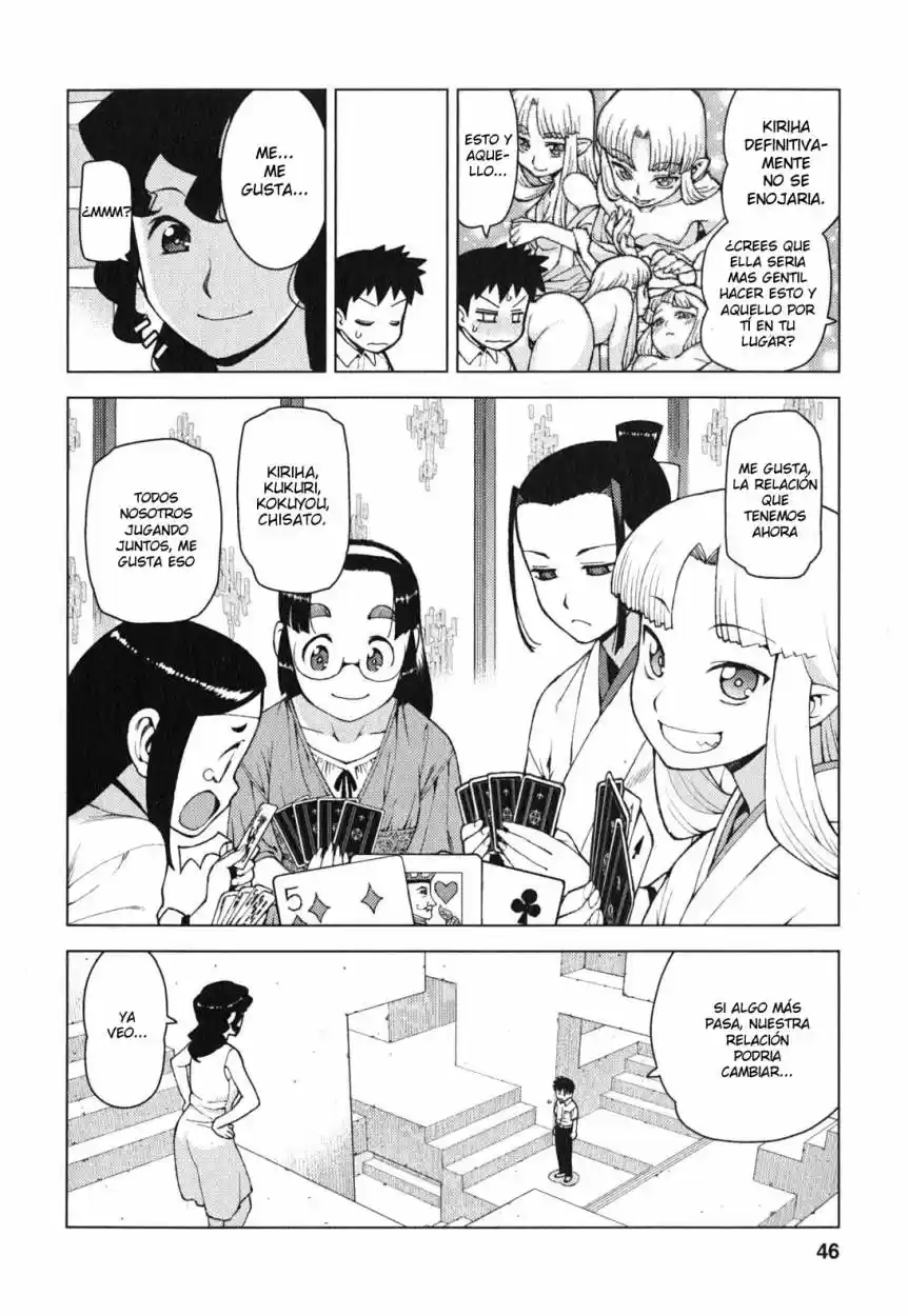 Tsugumomo capítulo 25, página 13