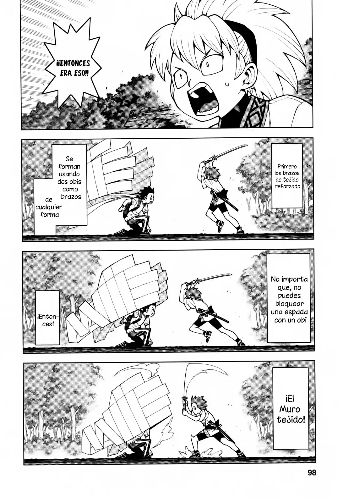 Tsugumomo capítulo 28, página 3