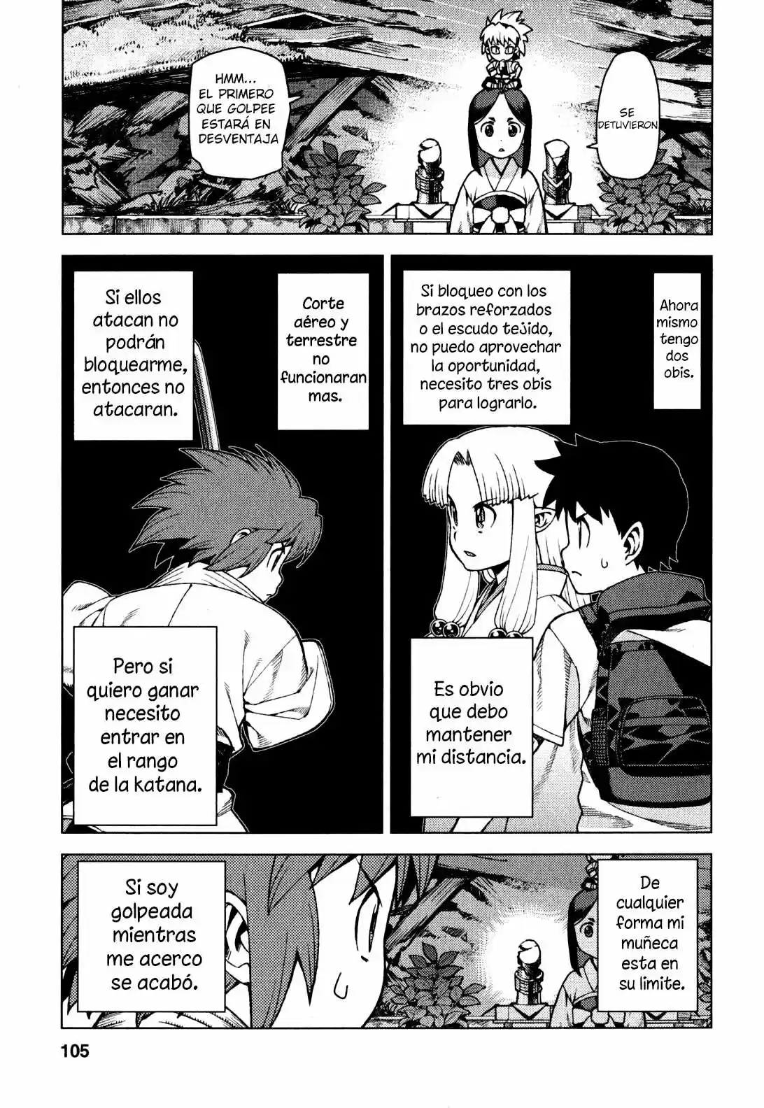 Tsugumomo capítulo 28, página 9