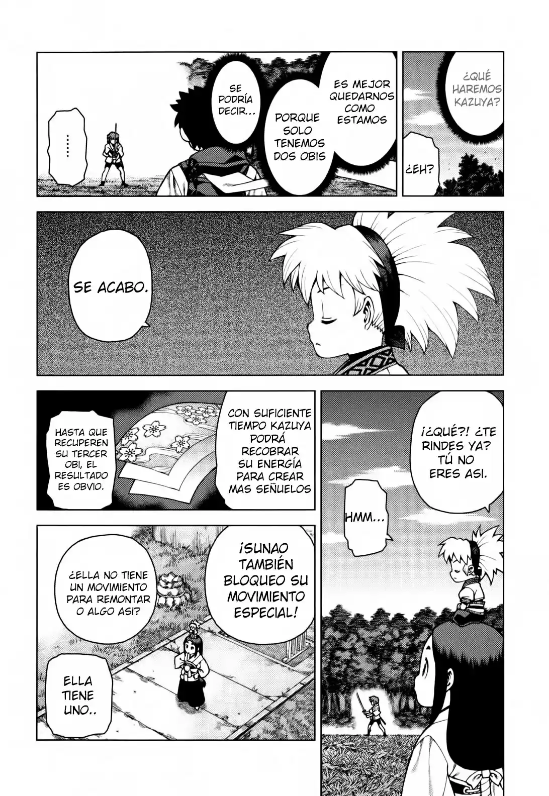 Tsugumomo capítulo 28, página 10