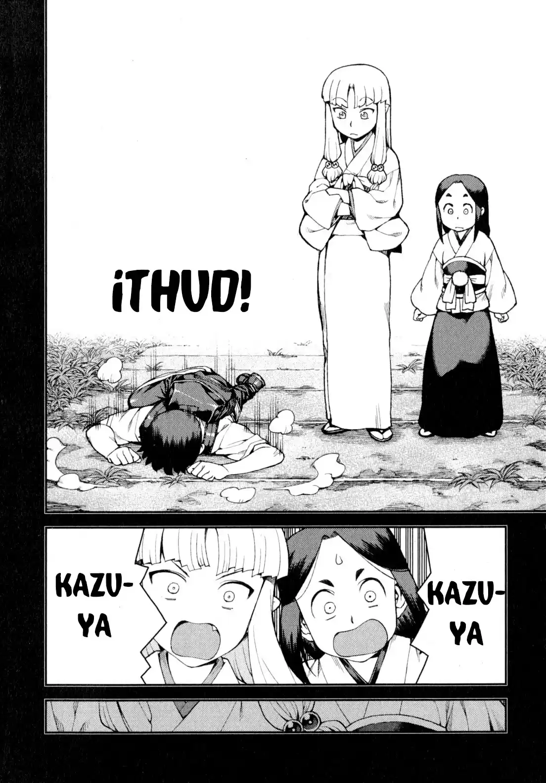 Tsugumomo capítulo 30, página 12