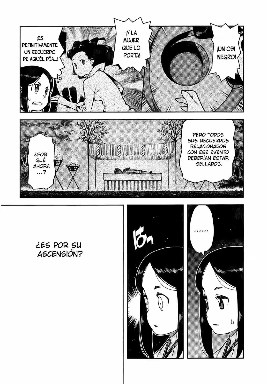 Tsugumomo capítulo 31, página 9