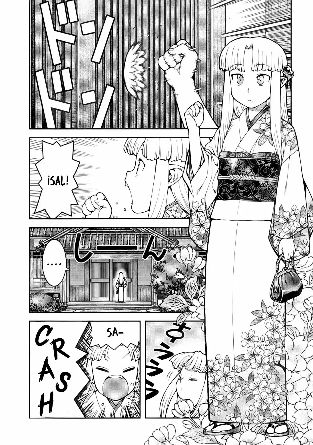 Tsugumomo capítulo 31, página 13