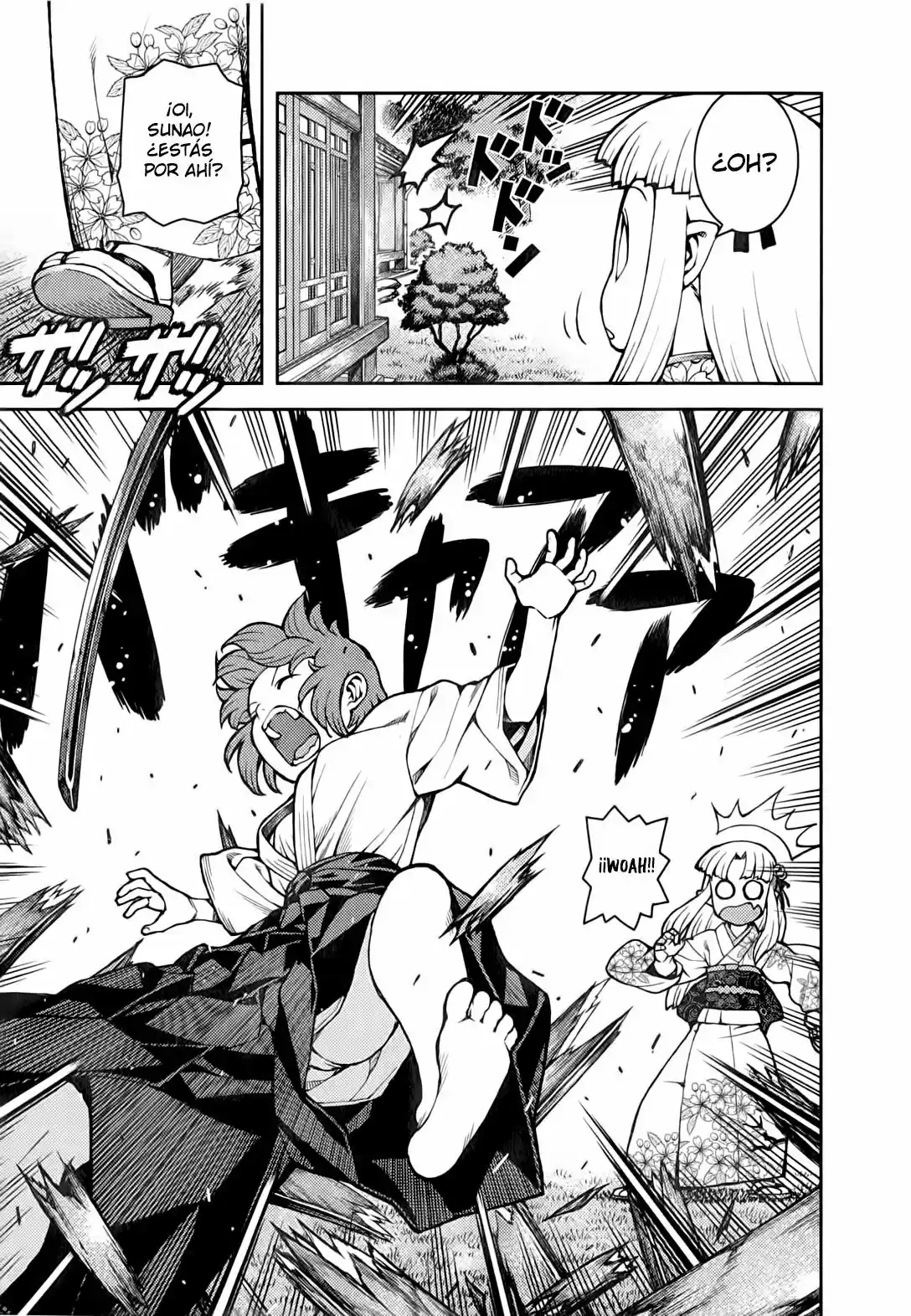 Tsugumomo capítulo 31, página 14