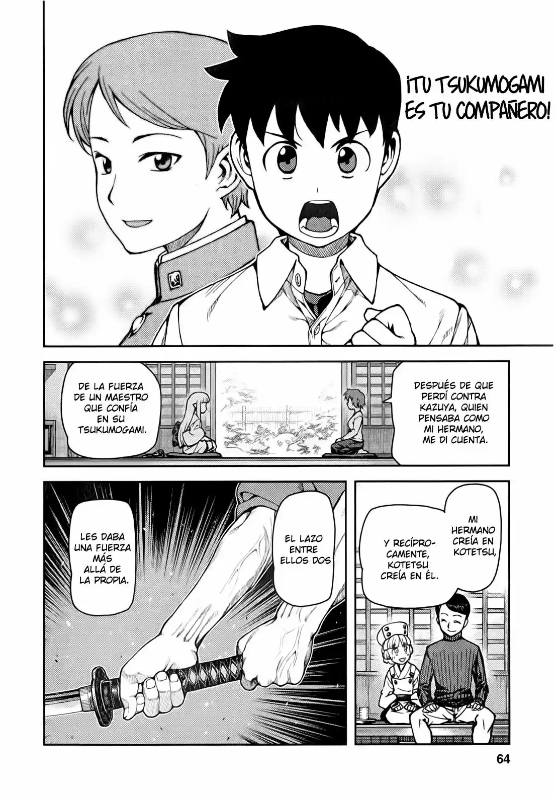 Tsugumomo capítulo 31, página 26