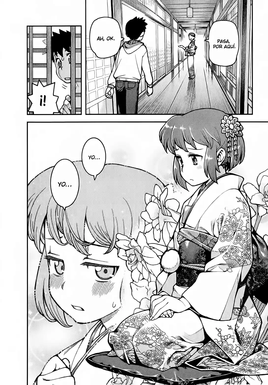 Tsugumomo capítulo 32, página 13