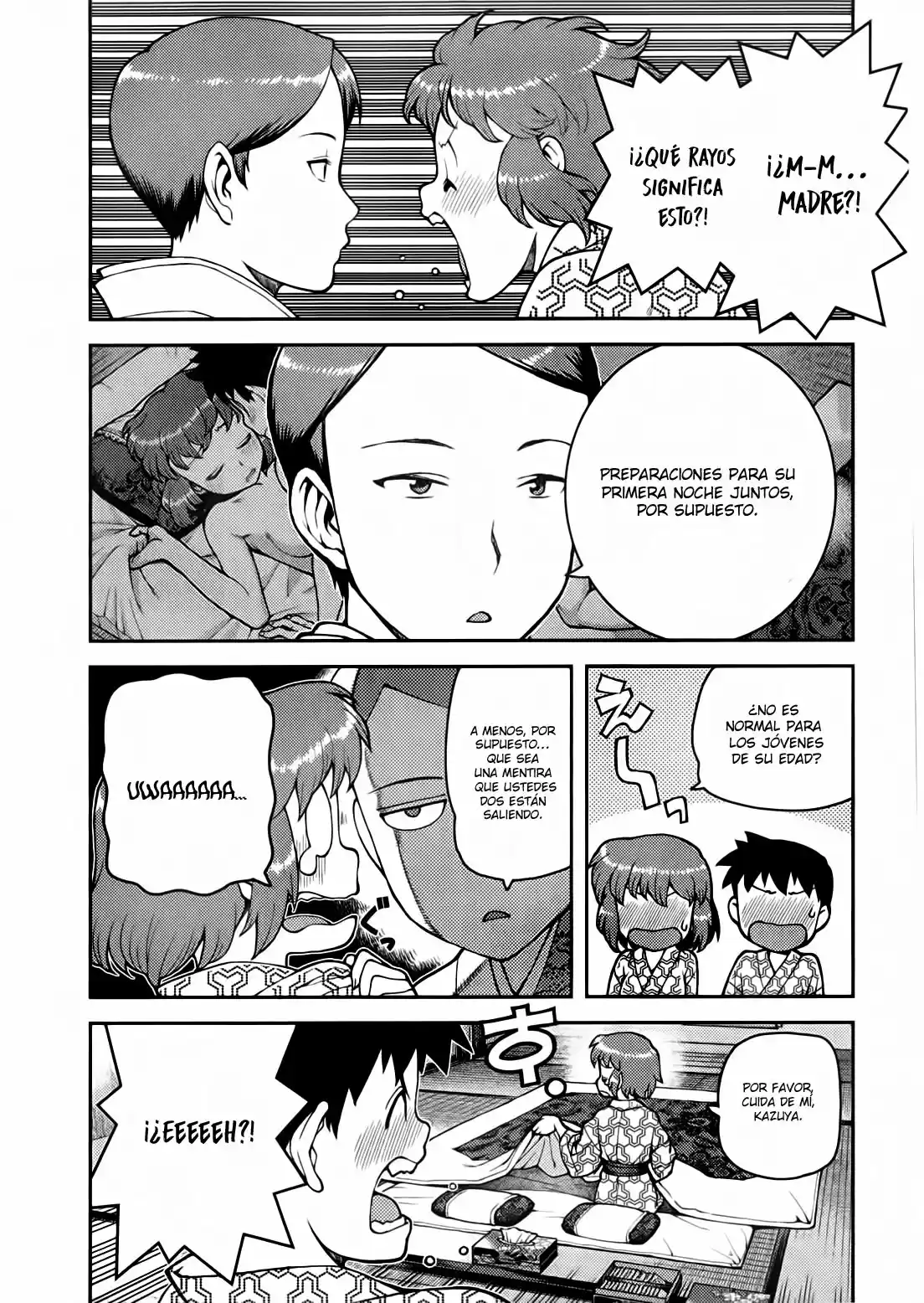 Tsugumomo capítulo 33, página 13