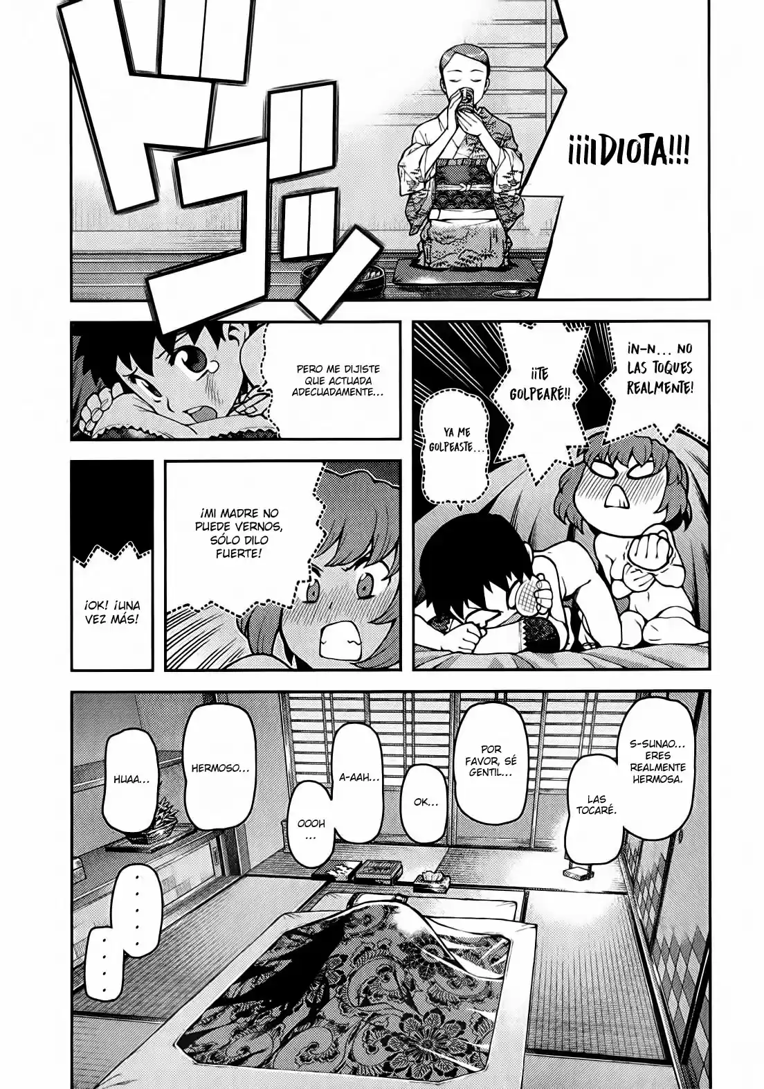 Tsugumomo capítulo 33, página 19