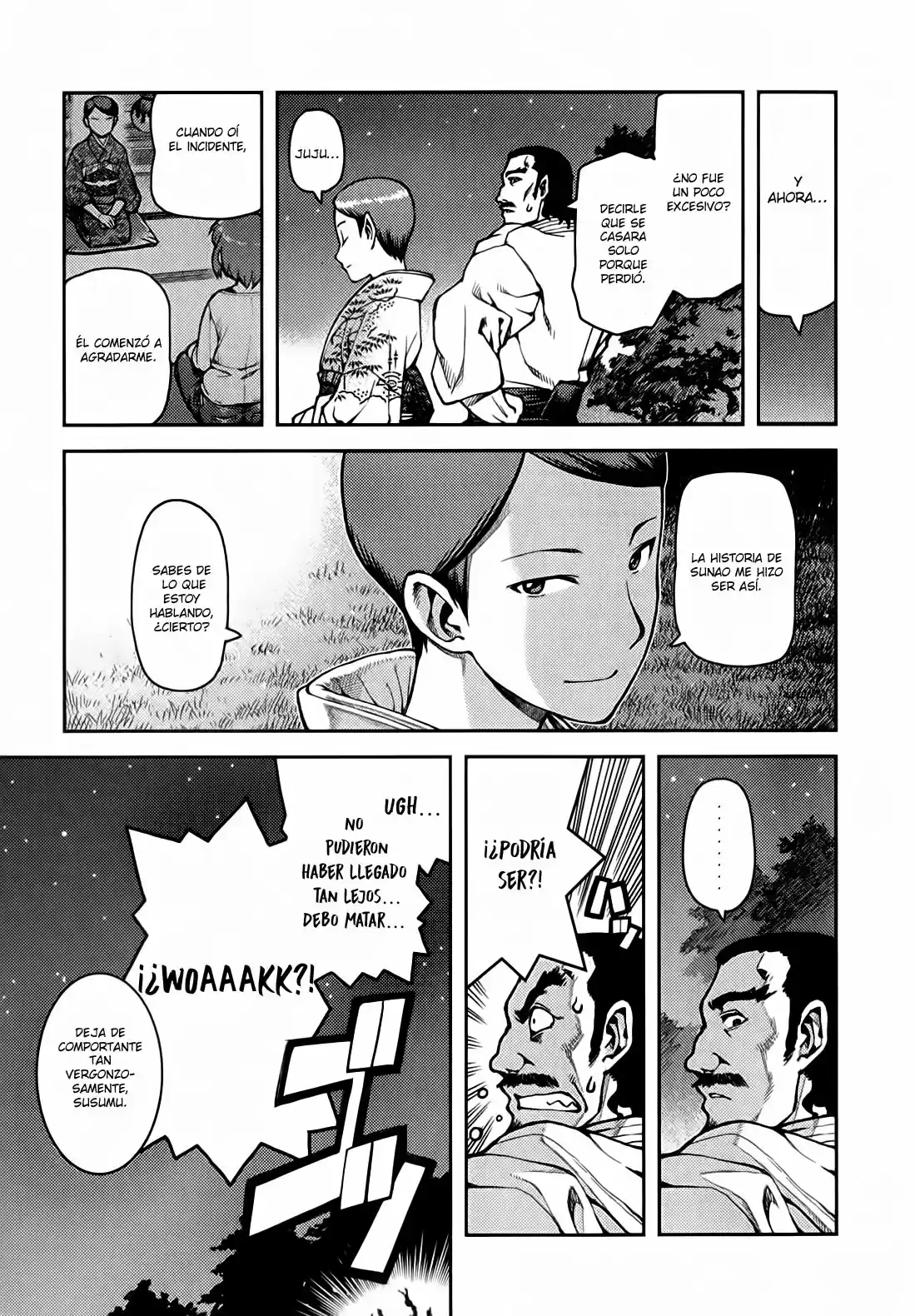 Tsugumomo capítulo 33, página 31