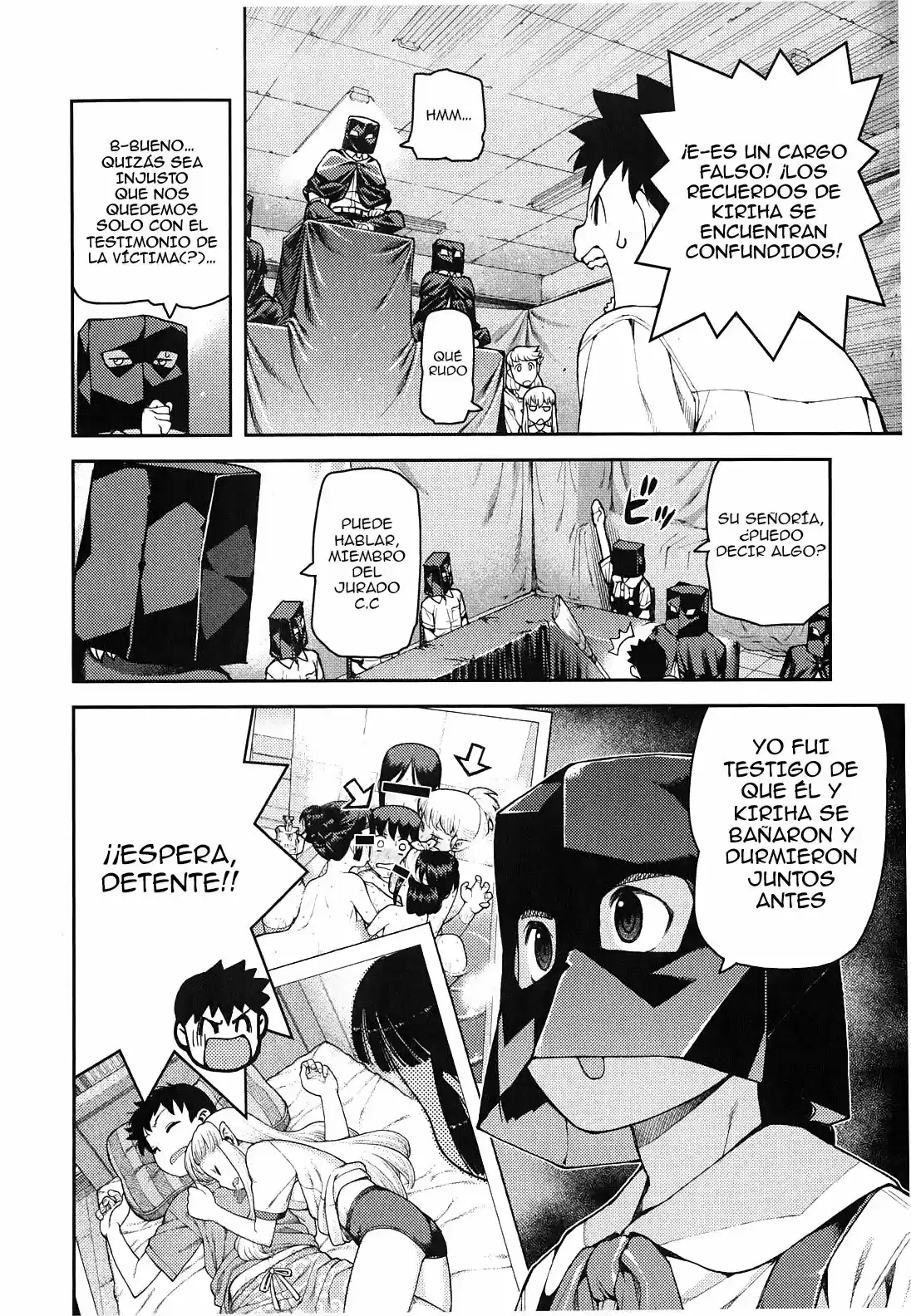 Tsugumomo capítulo 35, página 27