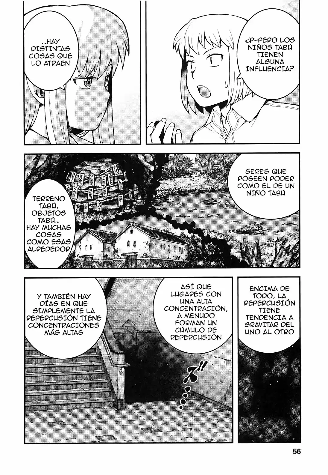 Tsugumomo capítulo 36, página 28