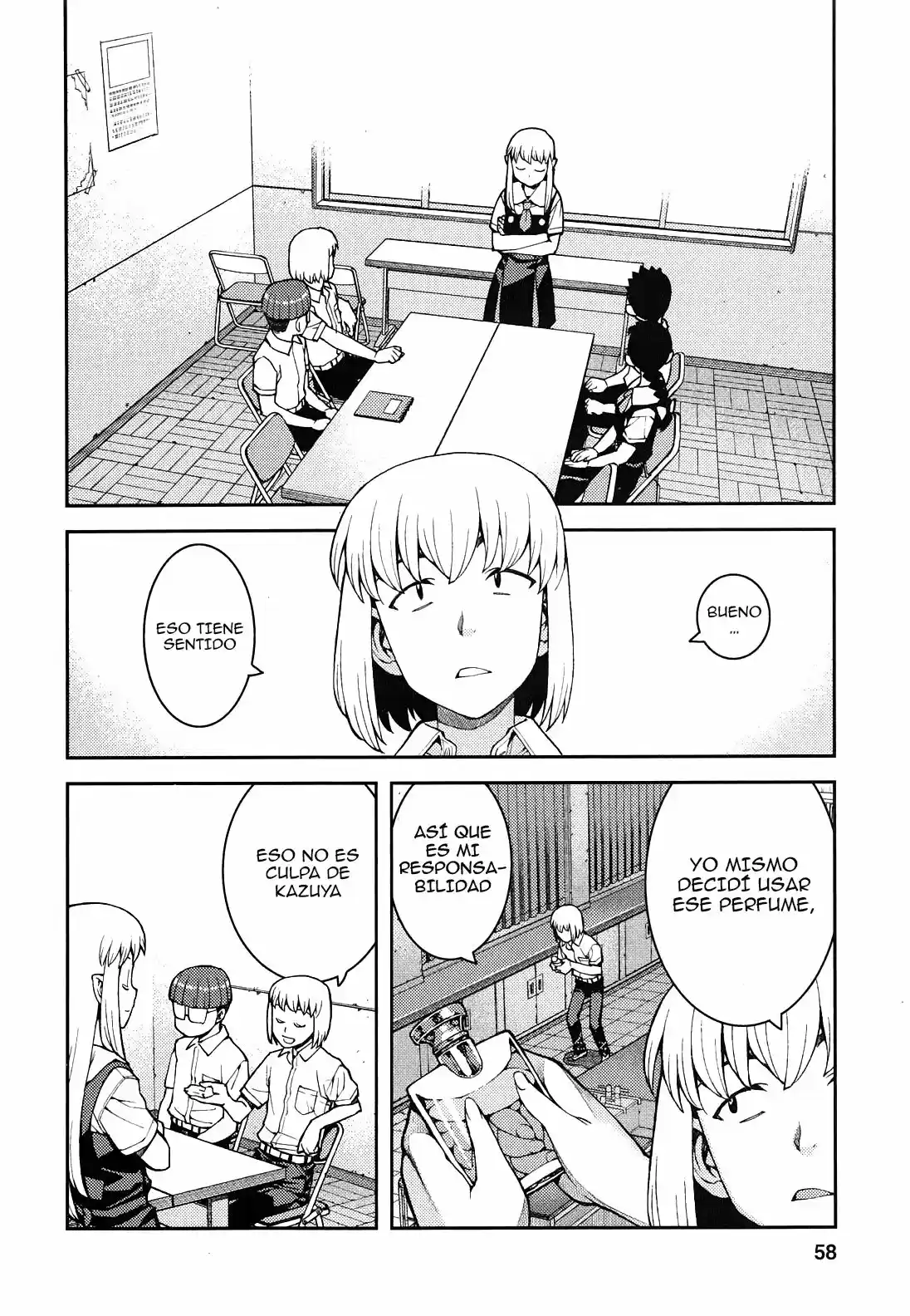 Tsugumomo capítulo 36, página 30