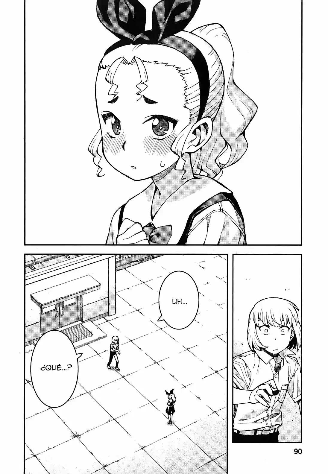 Tsugumomo capítulo 37, página 27