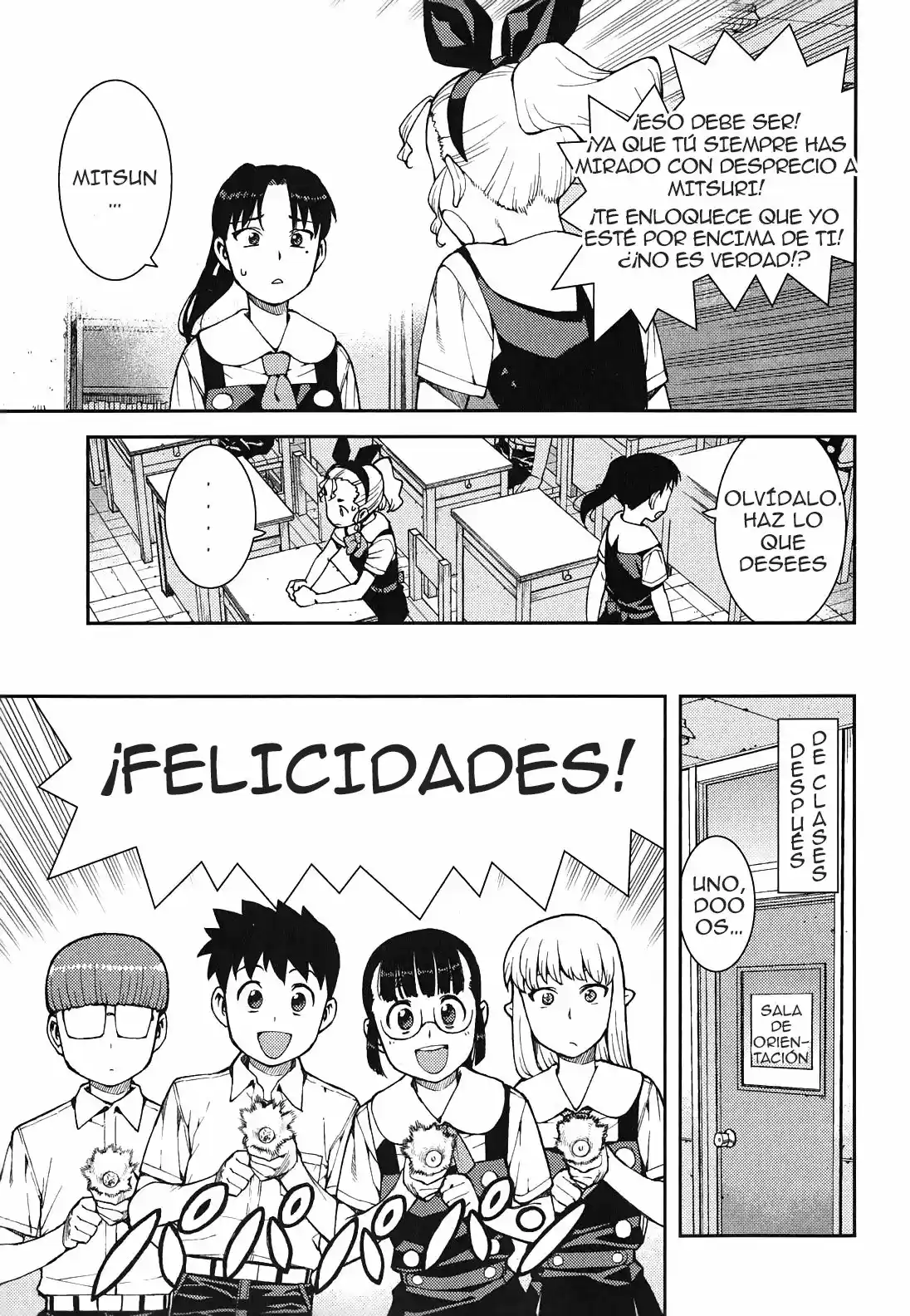 Tsugumomo capítulo 38, página 9