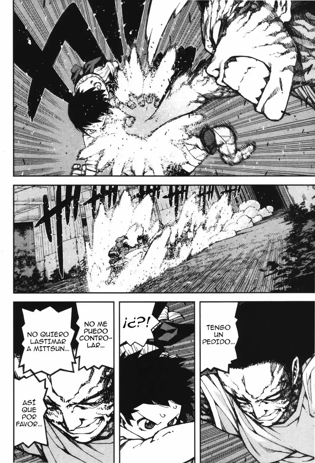 Tsugumomo capítulo 40, página 34