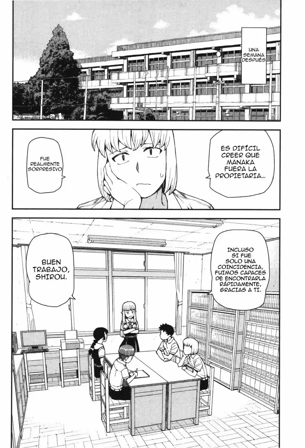 Tsugumomo capítulo 40, página 43