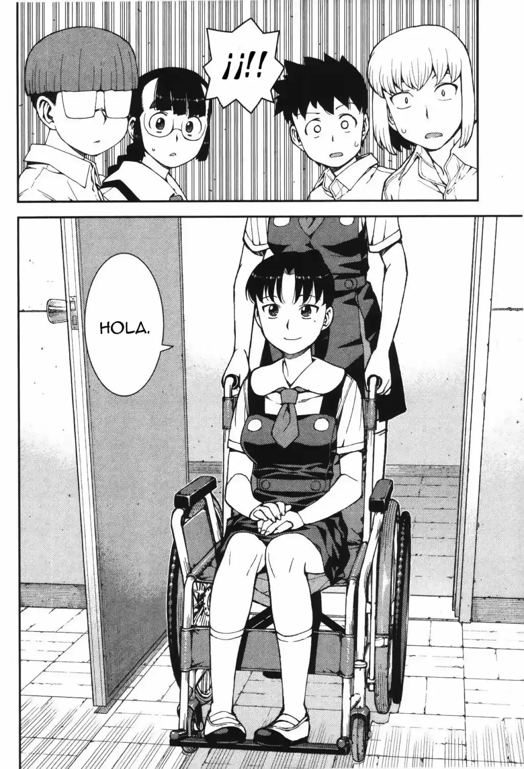 Tsugumomo capítulo 40, página 45