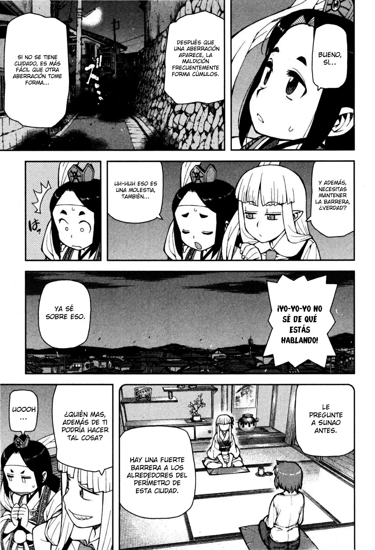 Tsugumomo capítulo 41, página 8