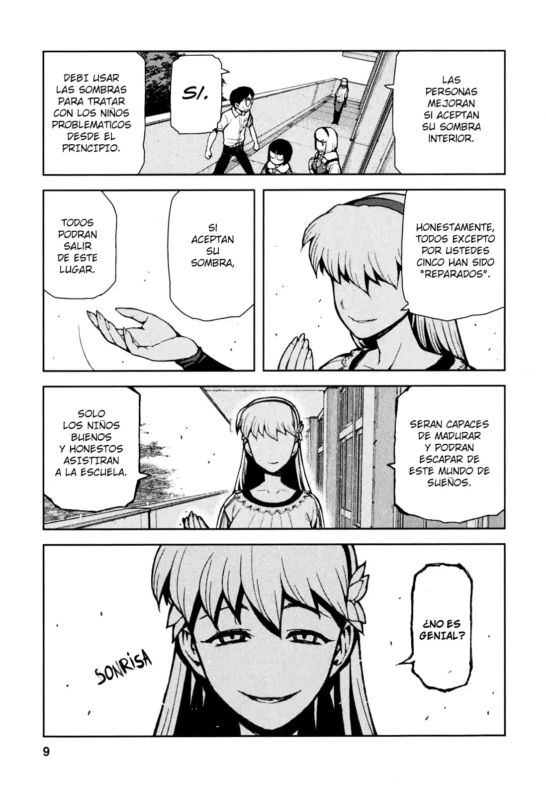 Tsugumomo capítulo 45, página 10