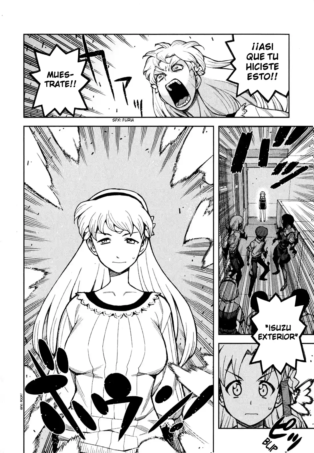Tsugumomo capítulo 45, página 23