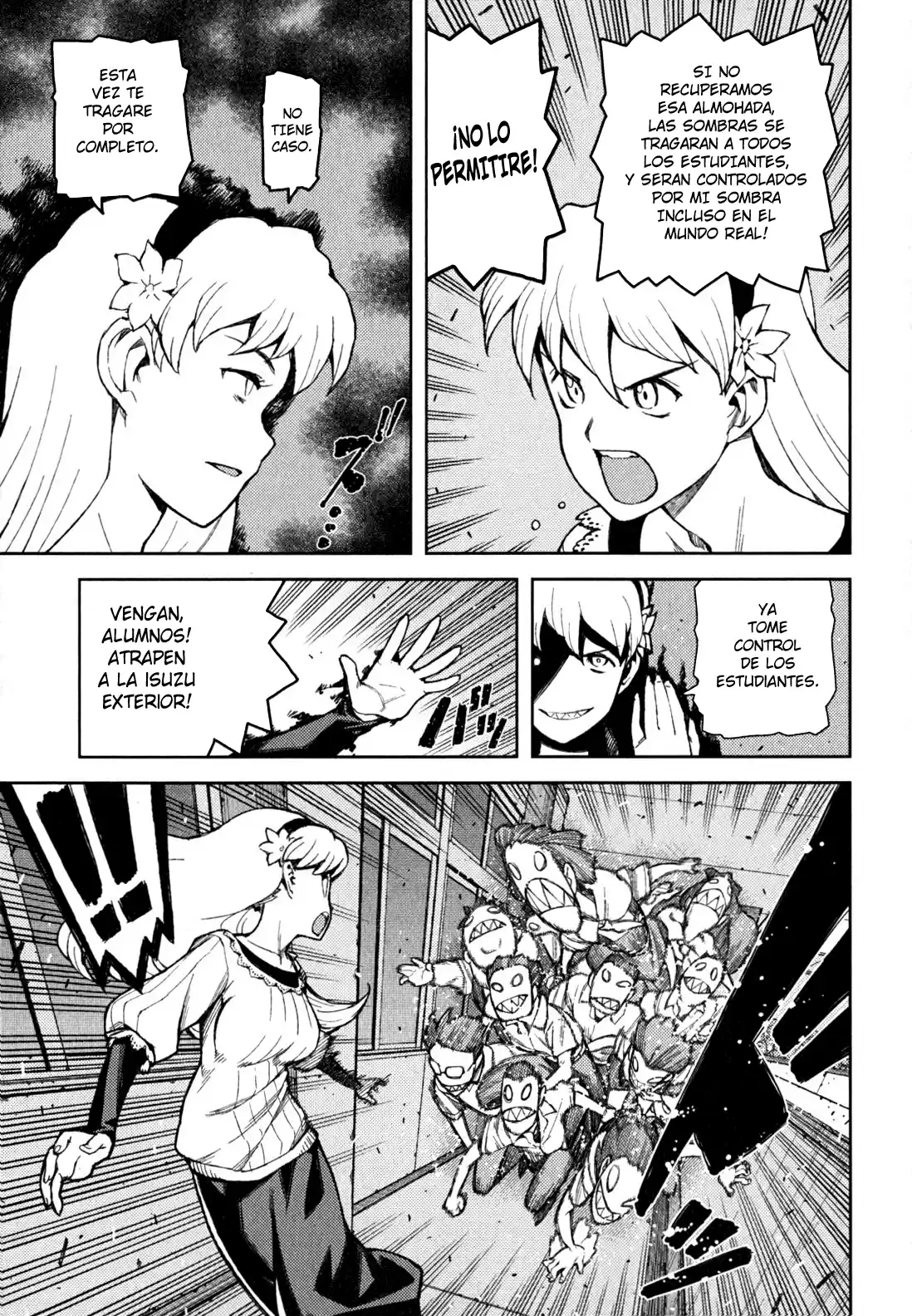 Tsugumomo capítulo 45, página 28