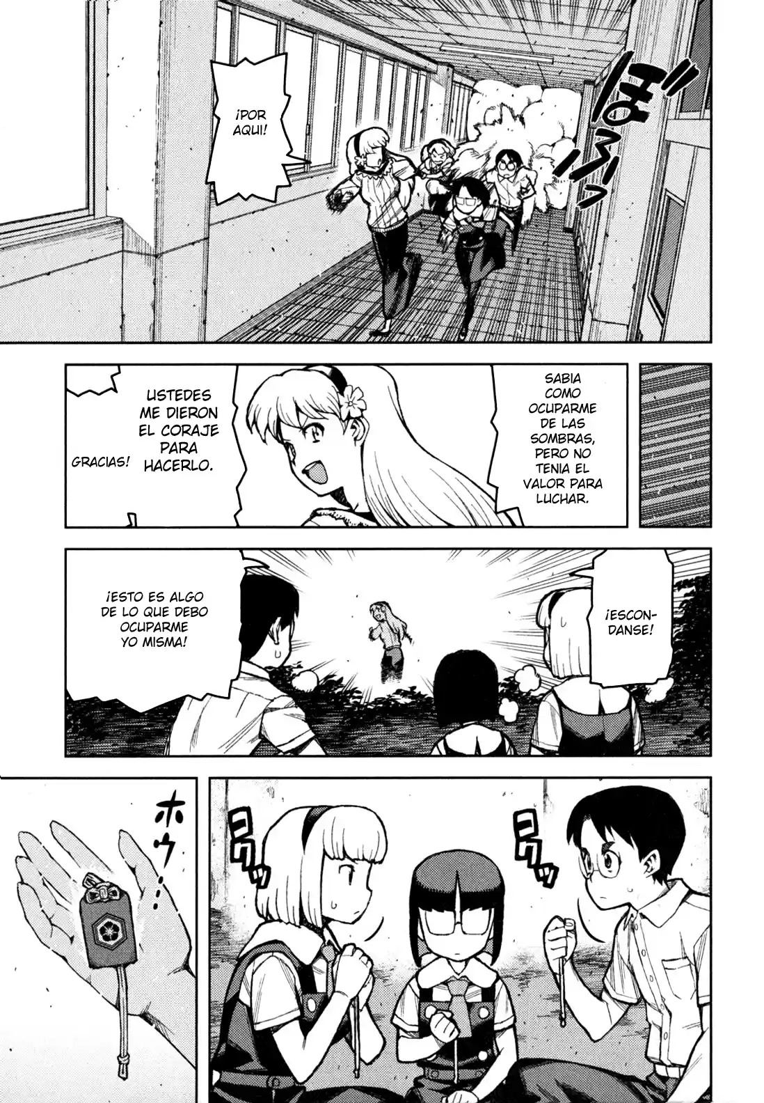 Tsugumomo capítulo 45, página 30