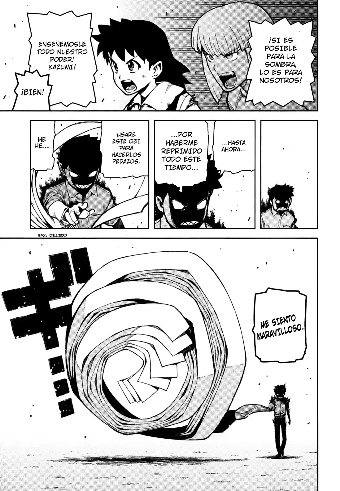 Tsugumomo capítulo 45, página 32