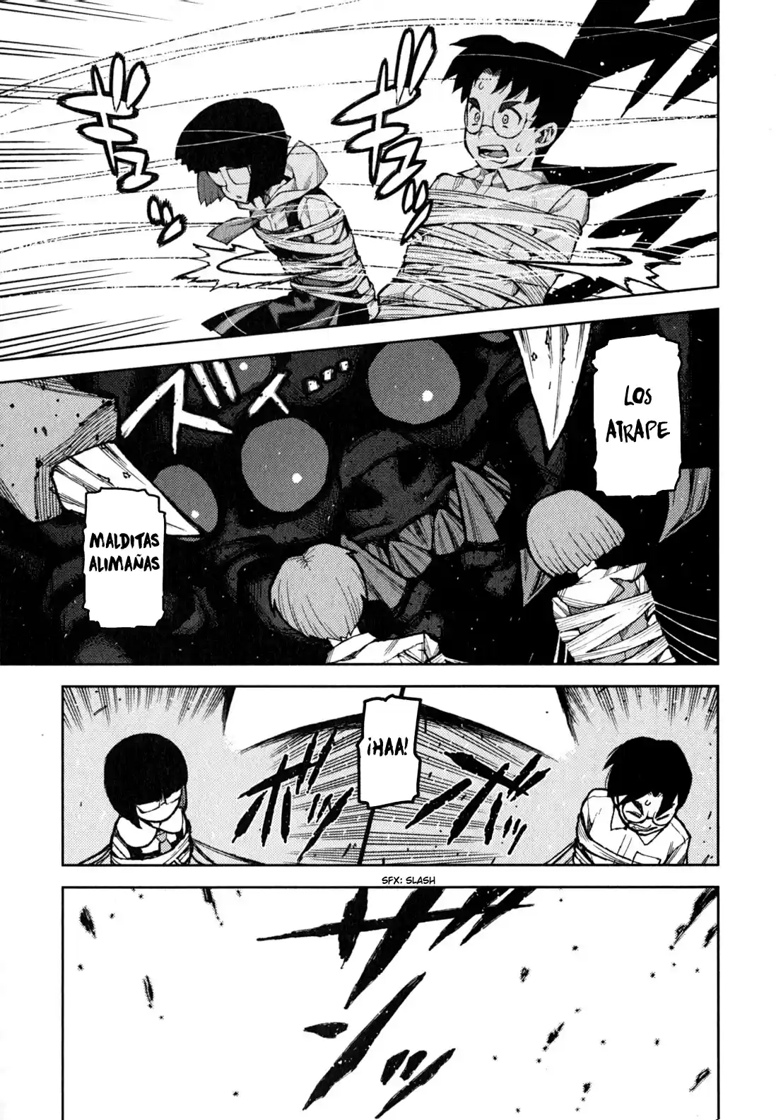 Tsugumomo capítulo 46, página 10