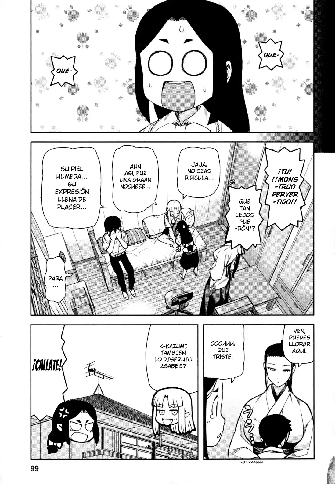 Tsugumomo capítulo 47, página 16