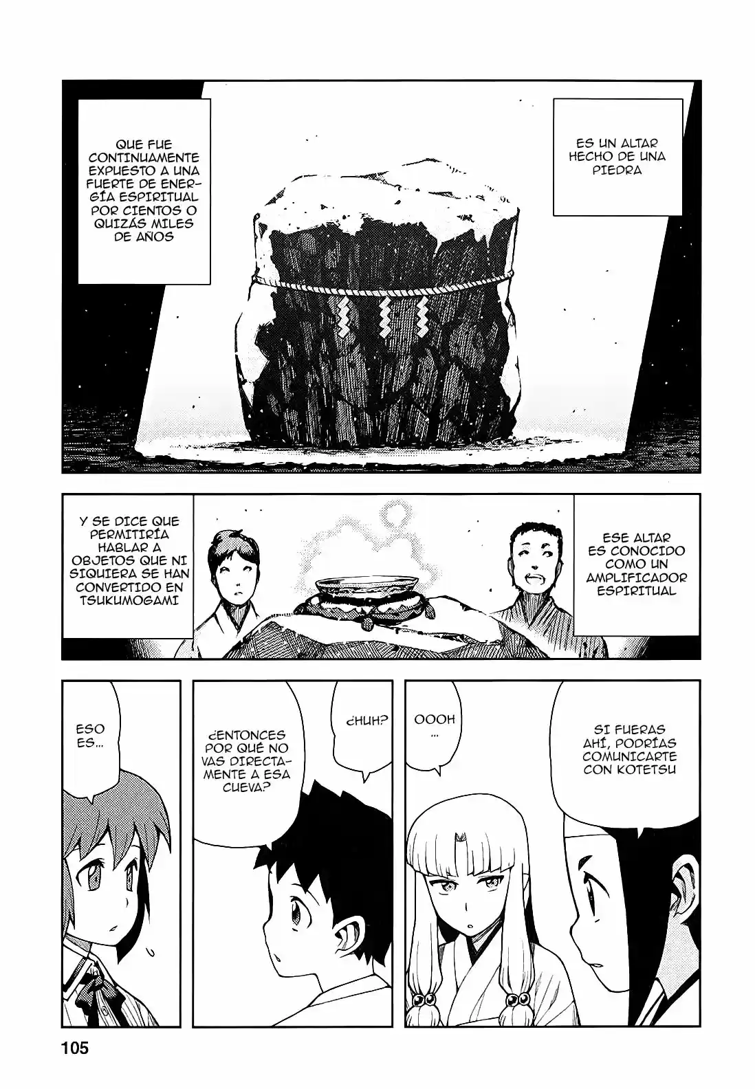 Tsugumomo capítulo 48, página 8