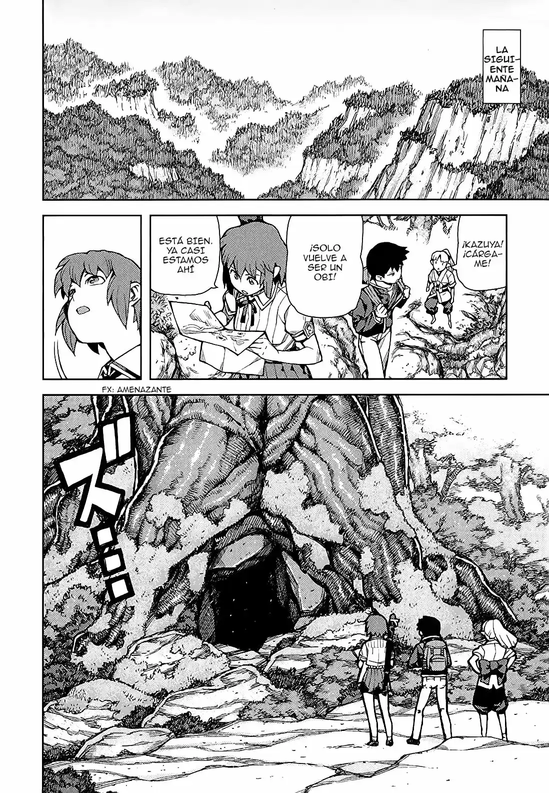Tsugumomo capítulo 48, página 19