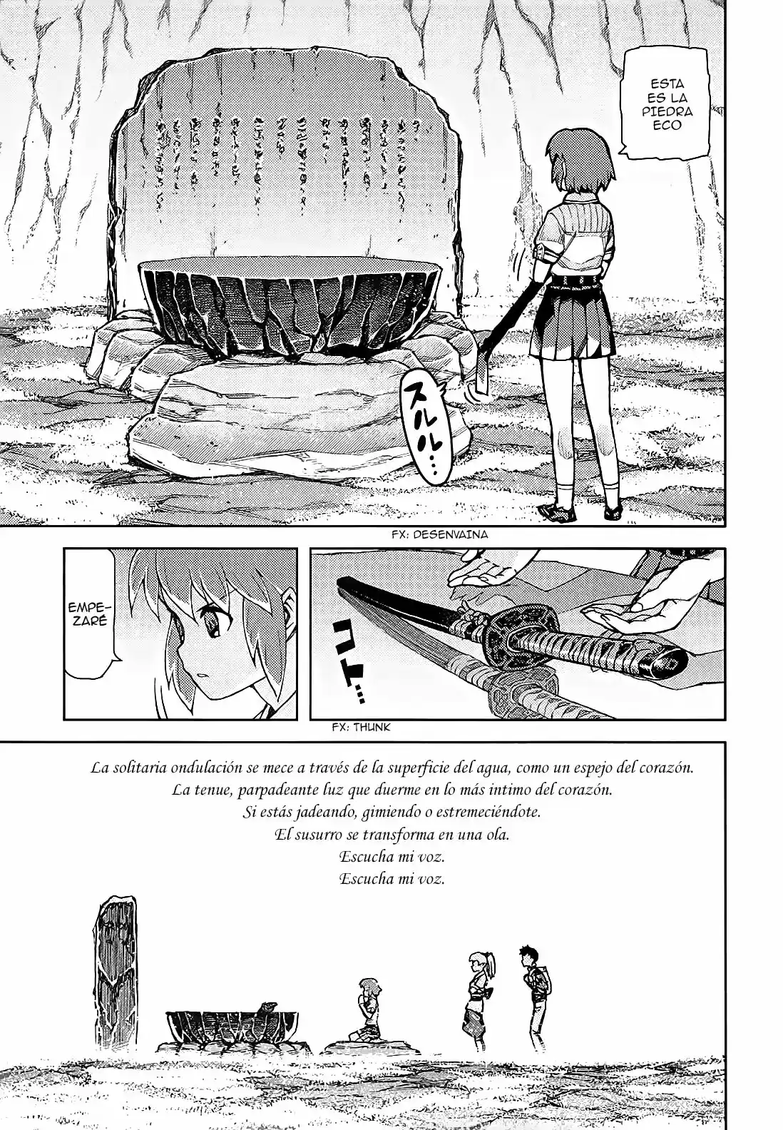 Tsugumomo capítulo 48, página 22