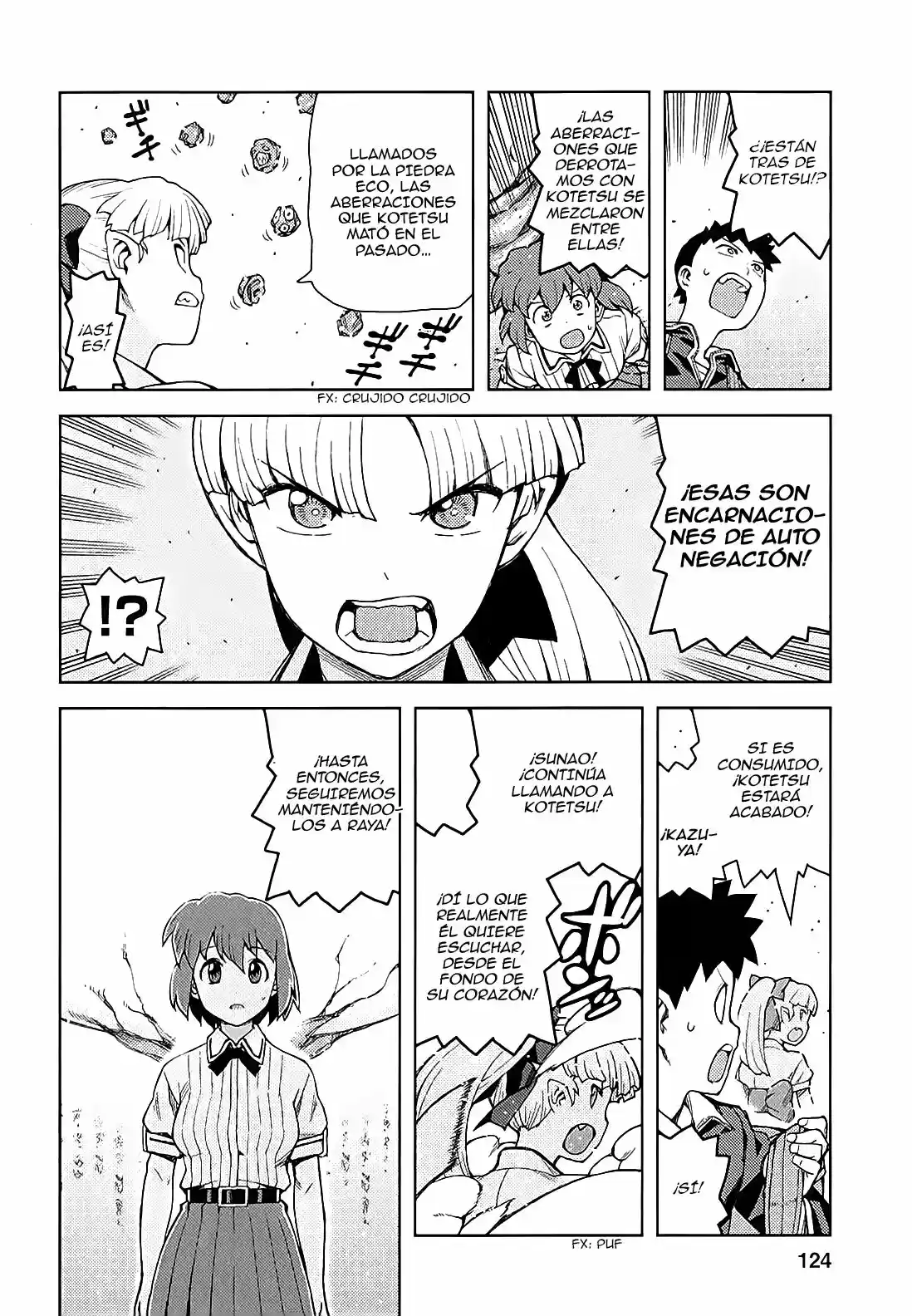 Tsugumomo capítulo 48, página 27