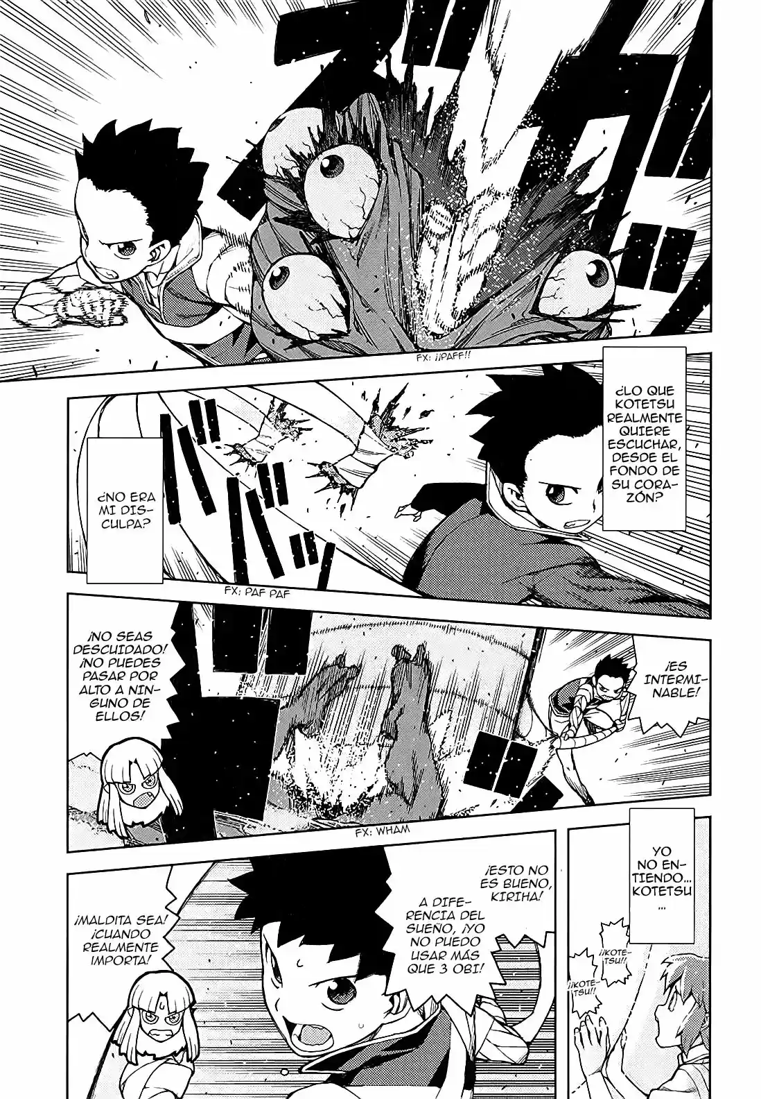 Tsugumomo capítulo 48, página 28