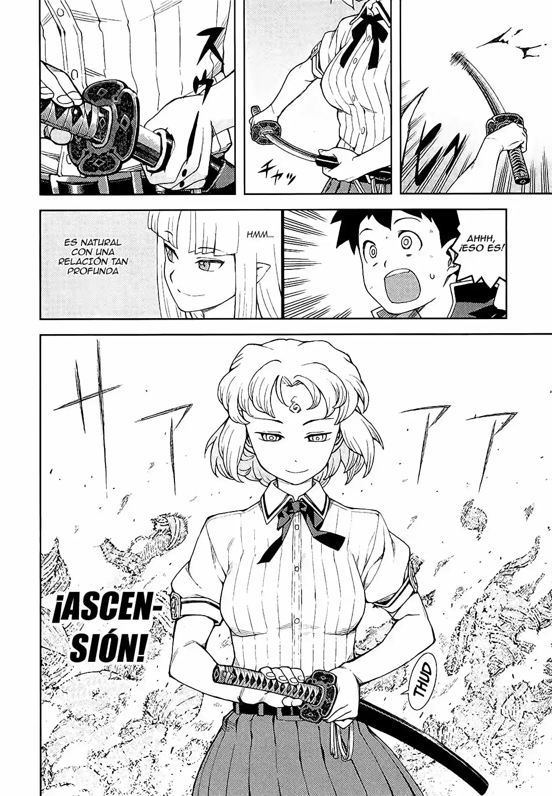 Tsugumomo capítulo 48, página 41