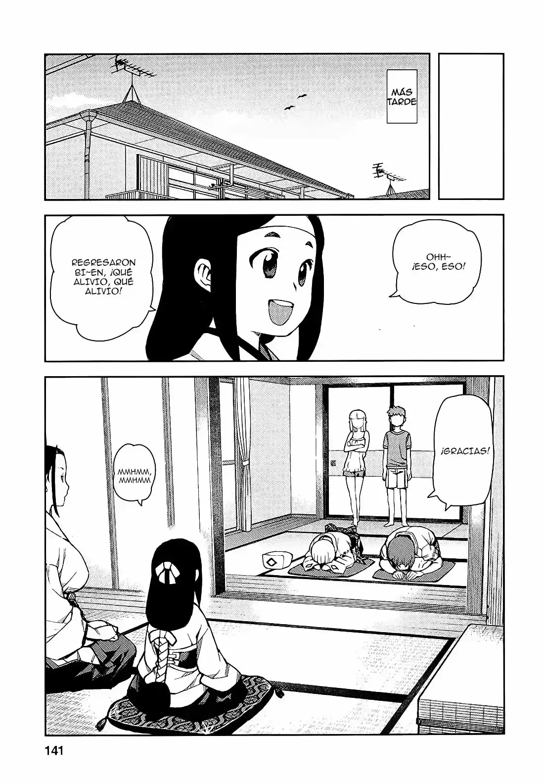 Tsugumomo capítulo 48, página 42