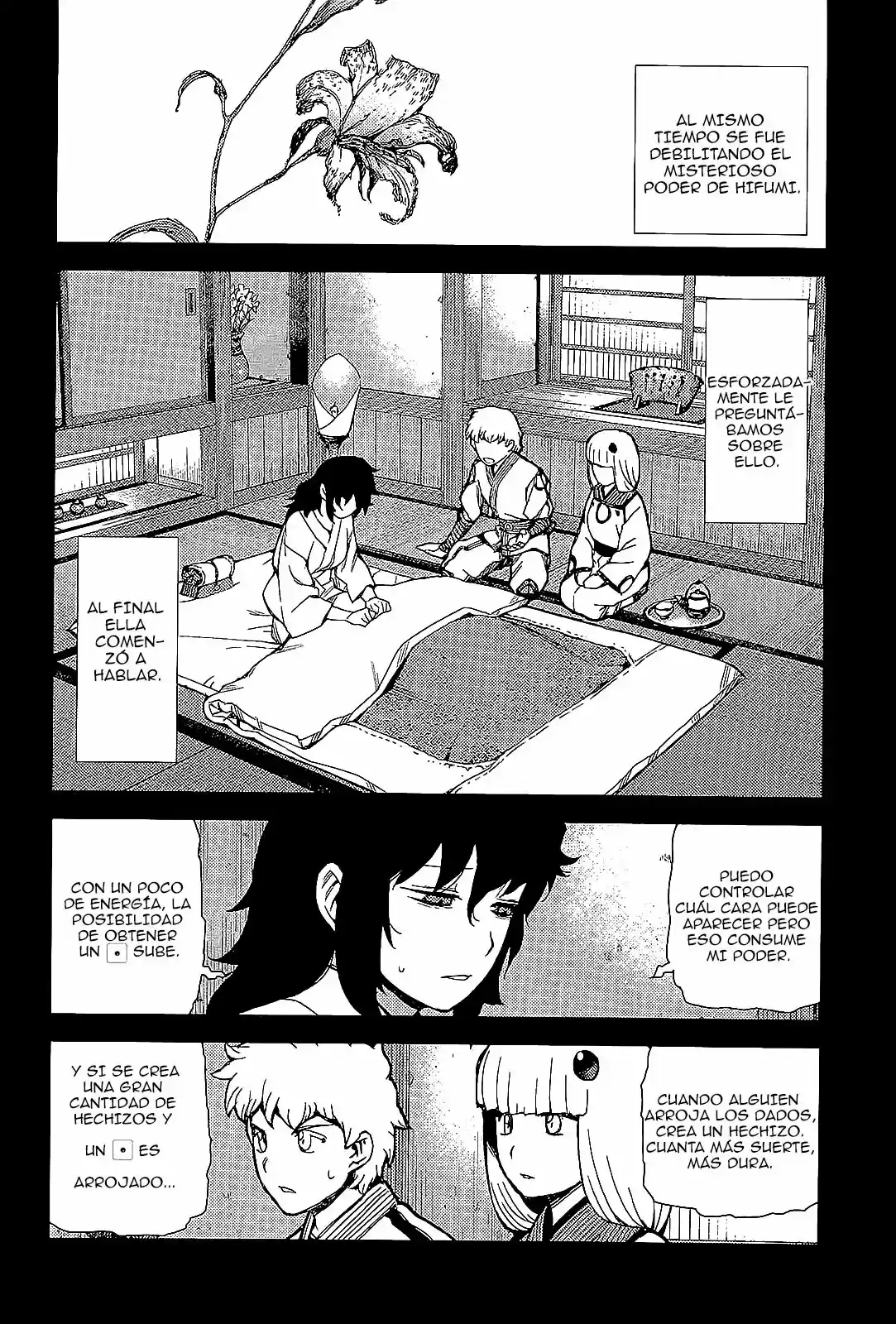 Tsugumomo capítulo 49, página 26