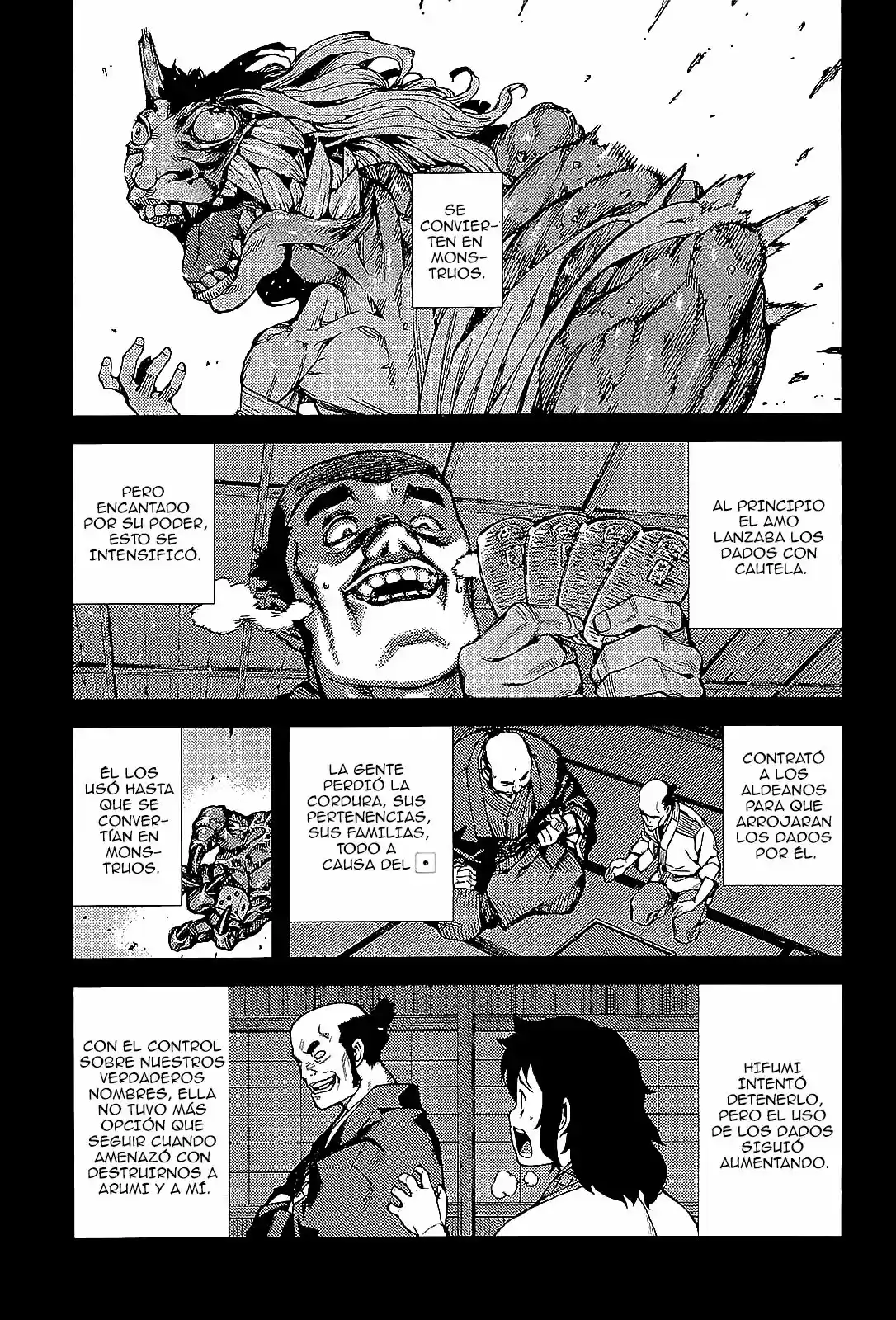 Tsugumomo capítulo 49, página 27