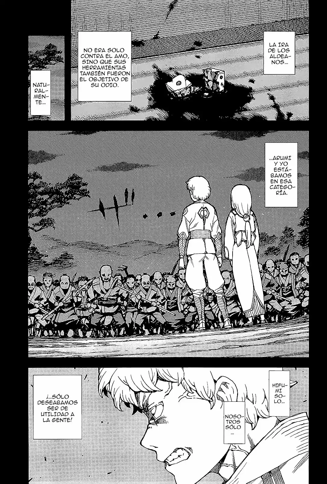 Tsugumomo capítulo 49, página 29