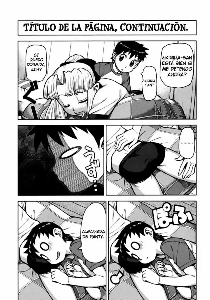 Tsugumomo capítulo 5, página 23