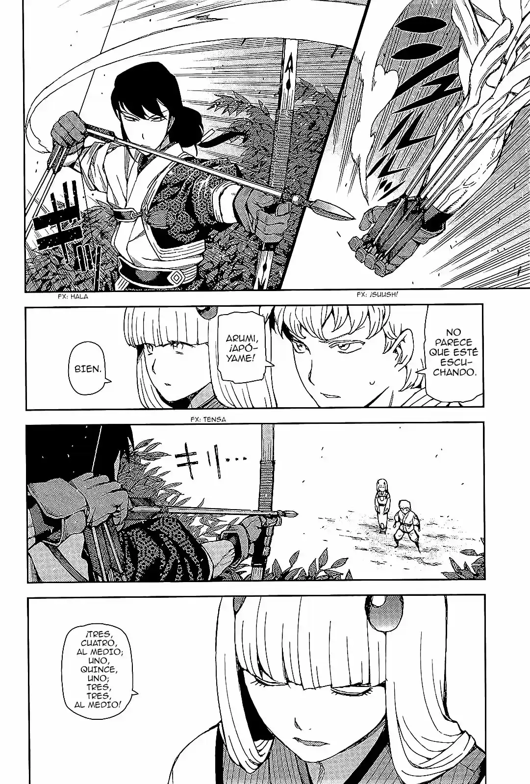Tsugumomo capítulo 50, página 7