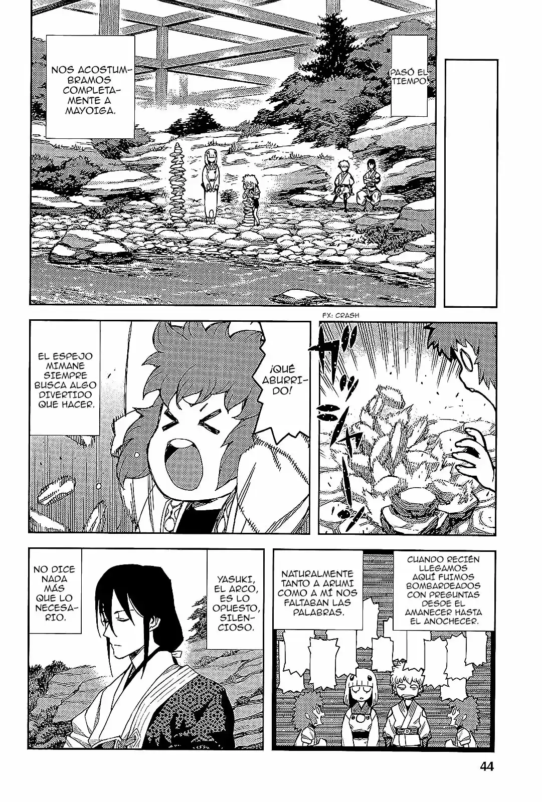 Tsugumomo capítulo 50, página 19