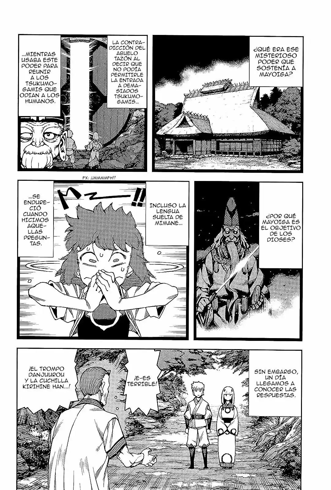 Tsugumomo capítulo 50, página 21