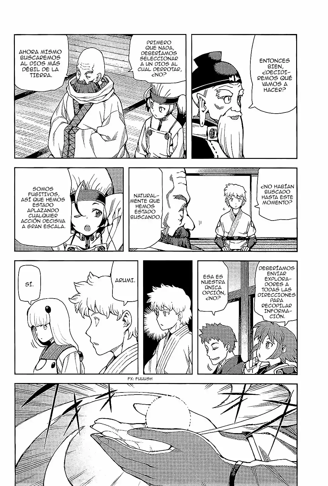 Tsugumomo capítulo 51, página 16