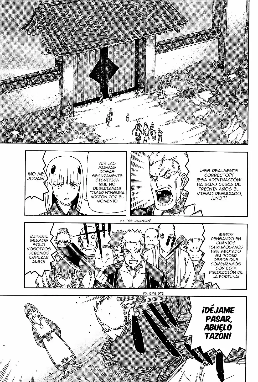 Tsugumomo capítulo 51, página 19