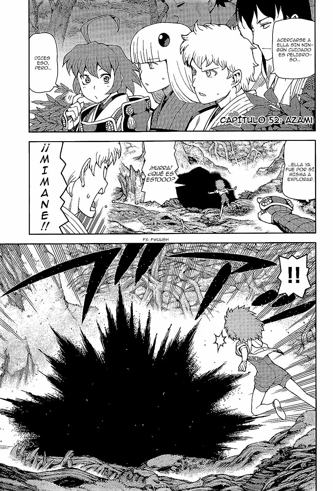 Tsugumomo capítulo 52, página 3
