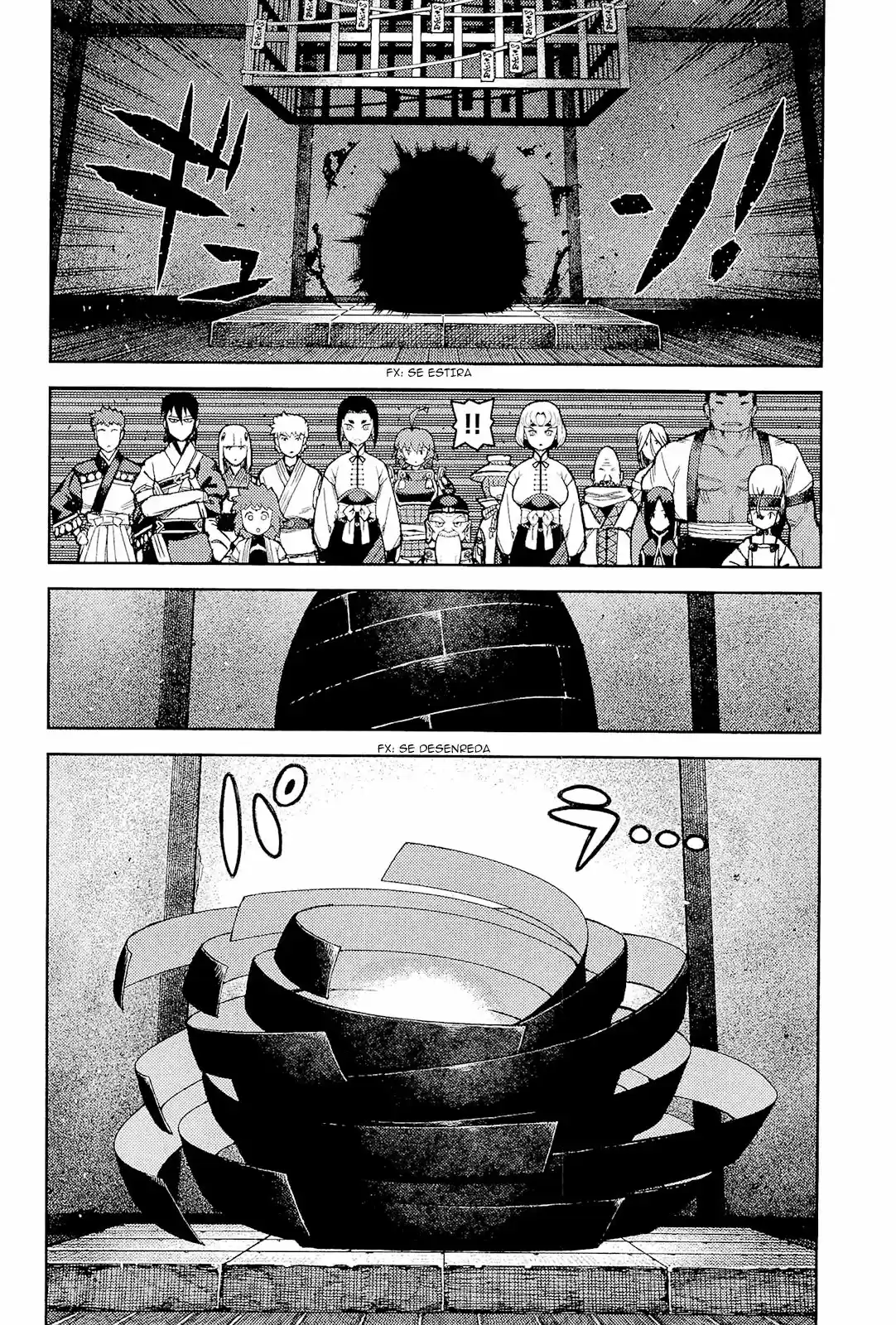 Tsugumomo capítulo 52, página 19