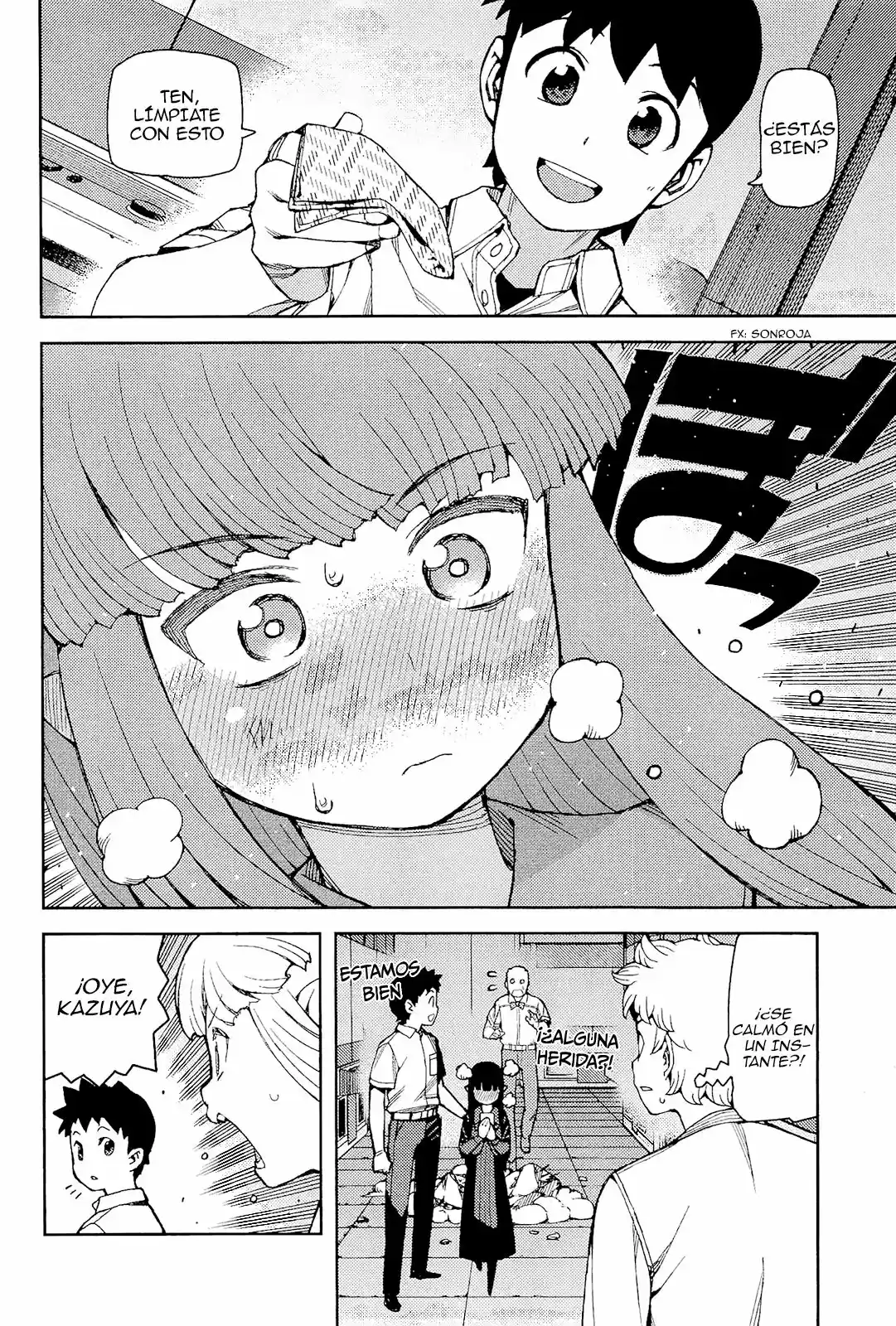 Tsugumomo capítulo 54, página 30
