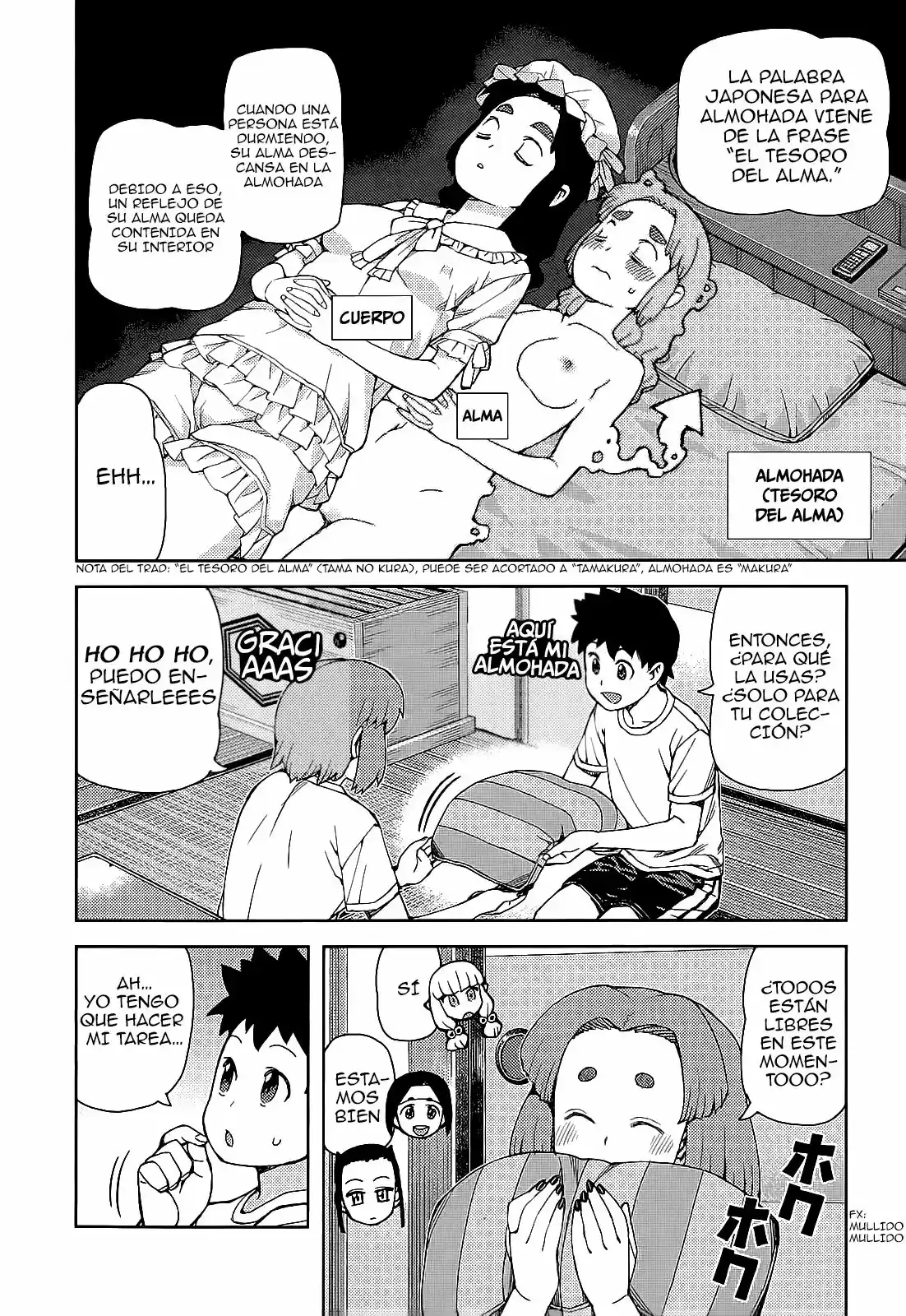 Tsugumomo capítulo 55, página 8